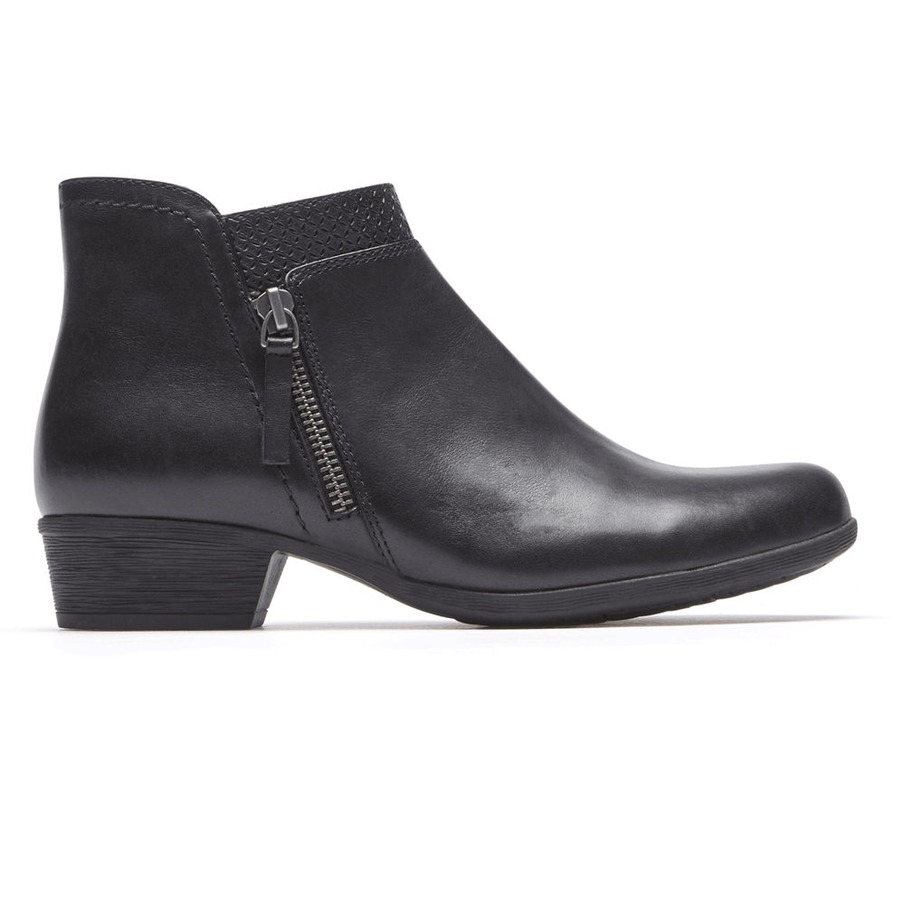 Rockport Booties For Womens Black - Carly - OA2154839